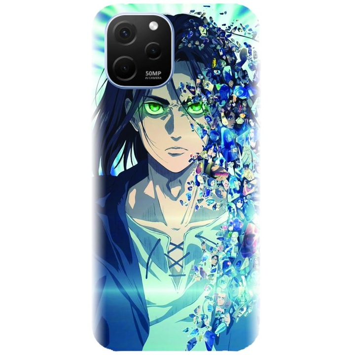 Husa din silicon compatibila cu Huawei Nova Y61 4G - model Anime Aot CSR 1300