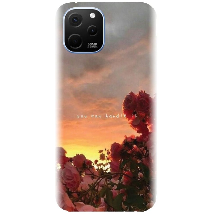 Husa din silicon compatibila cu Huawei Nova Y61 4G - model Collage You Can