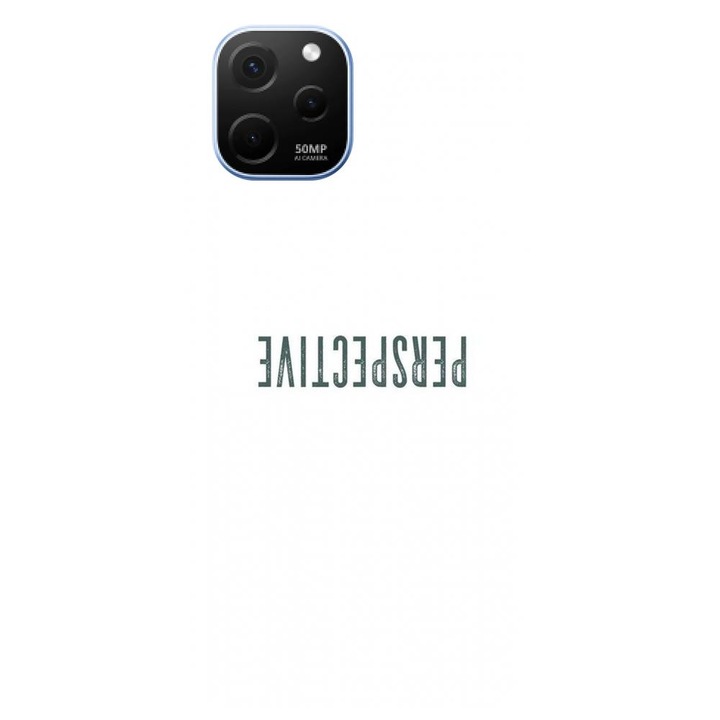 Husa din silicon compatibila cu Huawei Nova Y61 4G - model Perspective