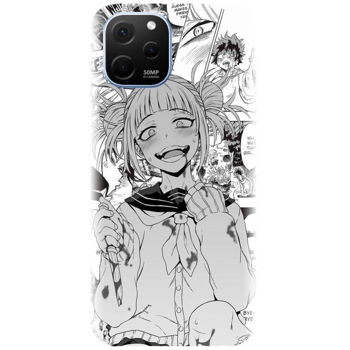 Husa din silicon compatibila cu Huawei Nova Y61 4G - model Anime Himiko Toga