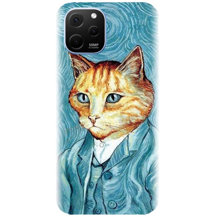 Husa din silicon compatibila cu Huawei Nova Y61 4G - model Vincent Meow