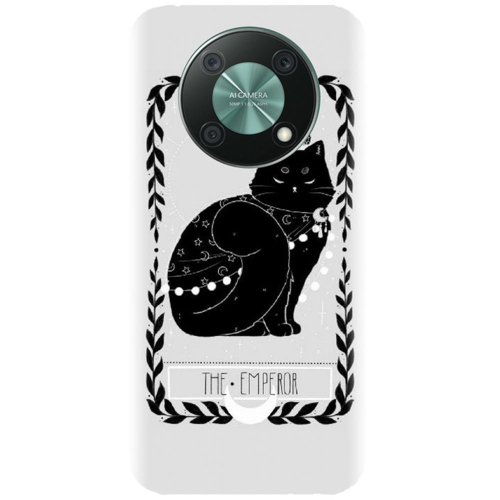 Силиконов калъф, съвместим с Huawei Nova Y90 - модел Tarot The Emperor