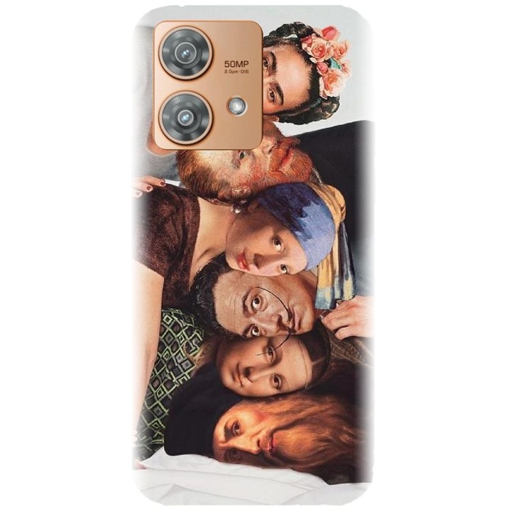 Husa din silicon compatibila cu Motorola Moto G32 - model Friends 2