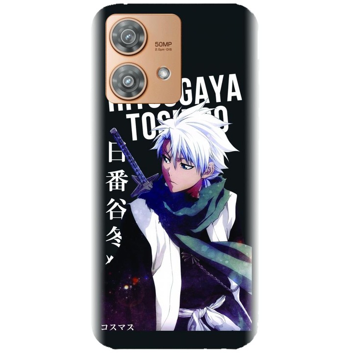 Husa din silicon compatibila cu Motorola Moto G32 - model Anime Hitsugaya