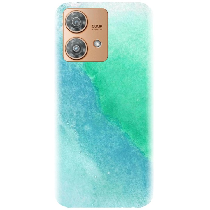 Husa din silicon compatibila cu Motorola Moto G32 - model Pete De Culoare