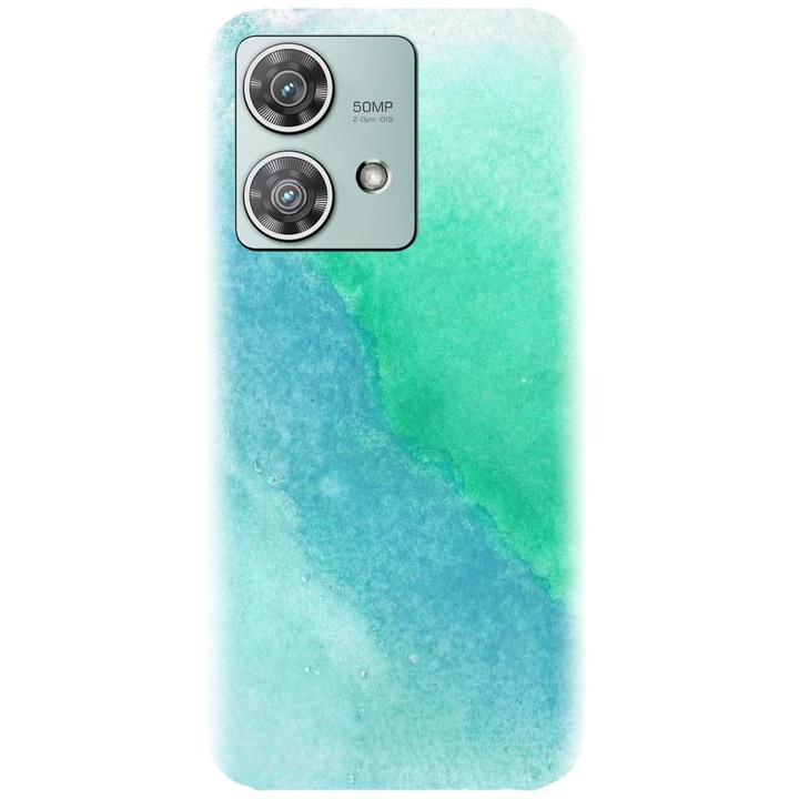 Калъф, съвместим с модел Motorola Moto Edge 40 Neo - Color Spots, силикон