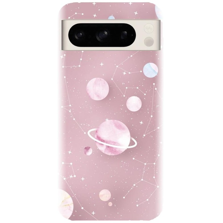 Силиконов калъф, съвместим с Google Pixel 8 Pro - модел Zodiac