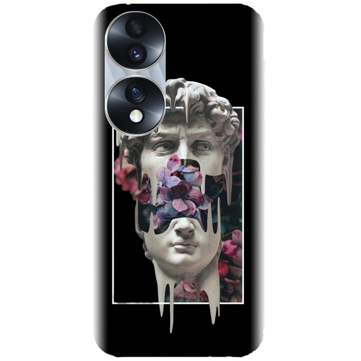 Husa din silicon compatibila cu Honor 70 - model Contemporary Art 1
