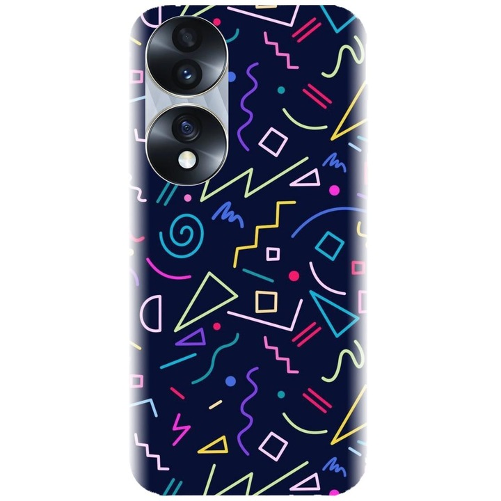 Силиконов калъф, съвместим с Honor 70 Pro - модел Semne