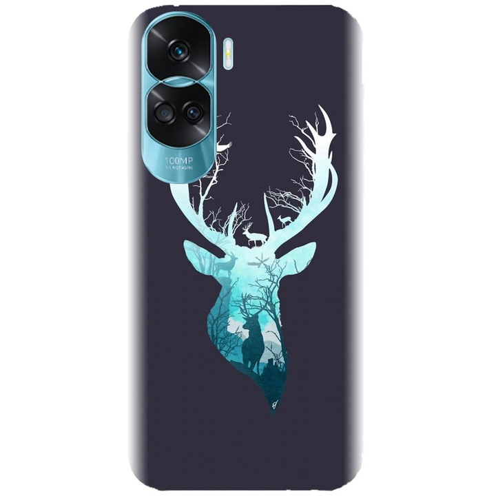 Силиконов кейс съвместим с Honor 90 Lite 4g / 5g / x50i - модел Deer