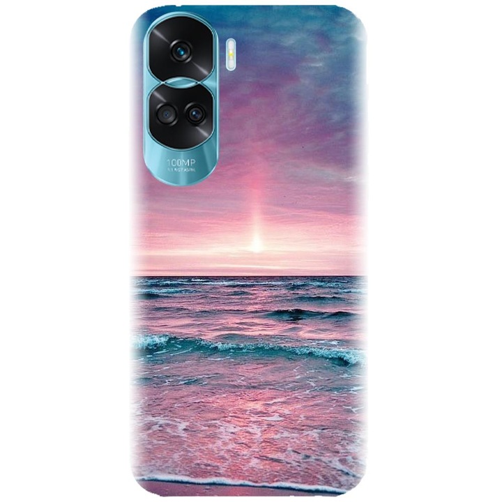 Силиконов кейс съвместим с Honor 90 Lite 4g / 5g / x50i - модел Calm Sea