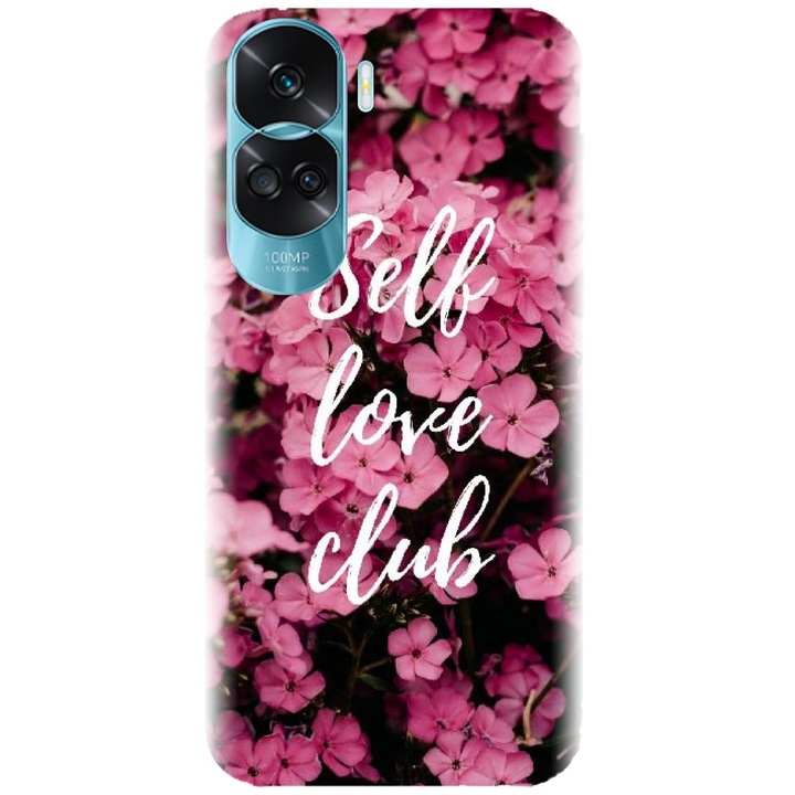 Силиконов кейс съвместим с Honor 90 Lite 4g / 5g / x50i - модел Love Self Love Club