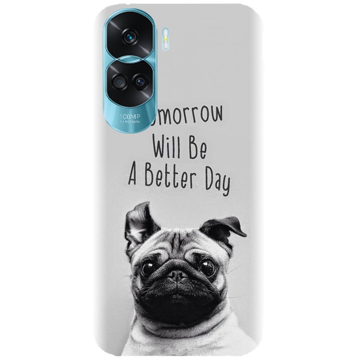 Силиконов кейс съвместим с Honor 90 Lite 4g / 5g / x50i - модел Tomorrow Will Be A Bette