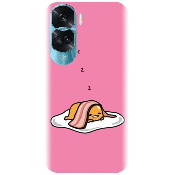 Силиконов кейс съвместим с Honor 90 Lite 4g / 5g / x50i - модел Sleeping Egg