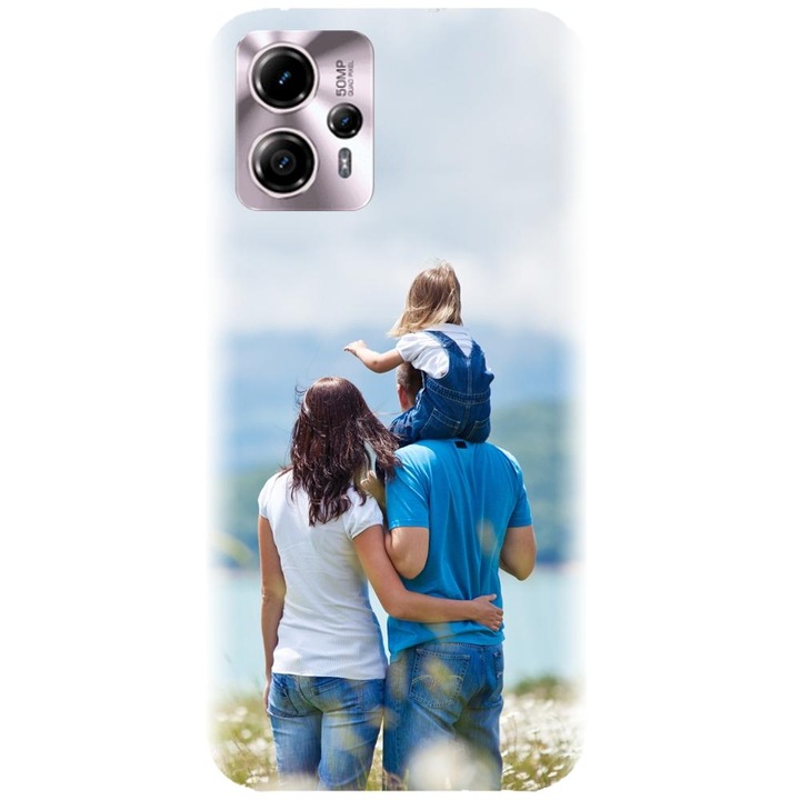 Husa din silicon compatibila cu Motorola Moto G23 - model Personalizata cu imaginea ta