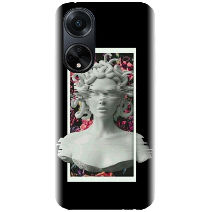 Силиконов калъф, съвместим с Oppo A1 5g - модел Contemporary Art 2