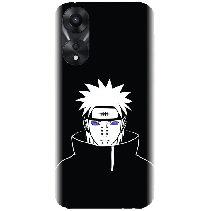 Husa din silicon compatibila cu Oppo A78 4G - model Pain