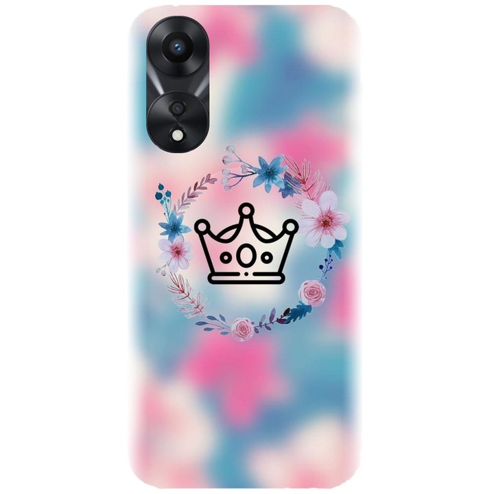 Силиконов калъф, съвместим с Oppo Reno 8 T - модел Qeen