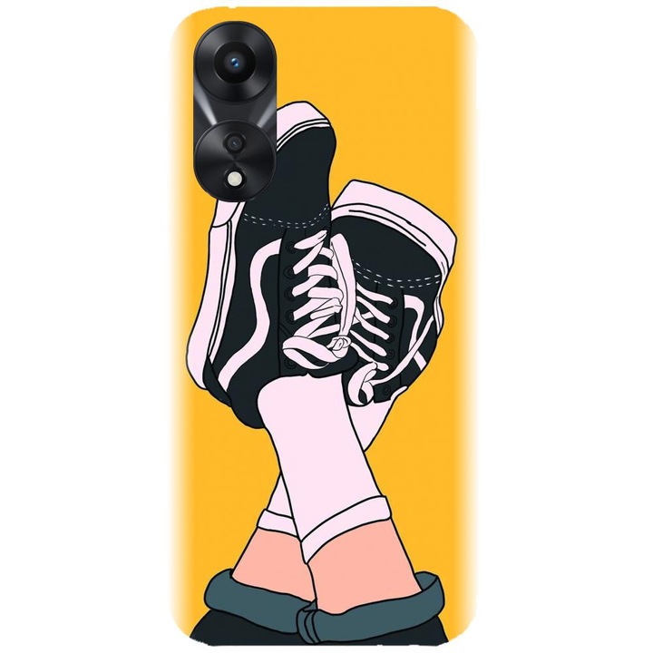 Силиконов калъф, съвместим с Oppo Reno 8 T - модел Vans