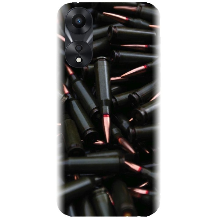 Силиконов кейс, съвместим с модел Oppo Reno 8 T - Weapons Ammunition