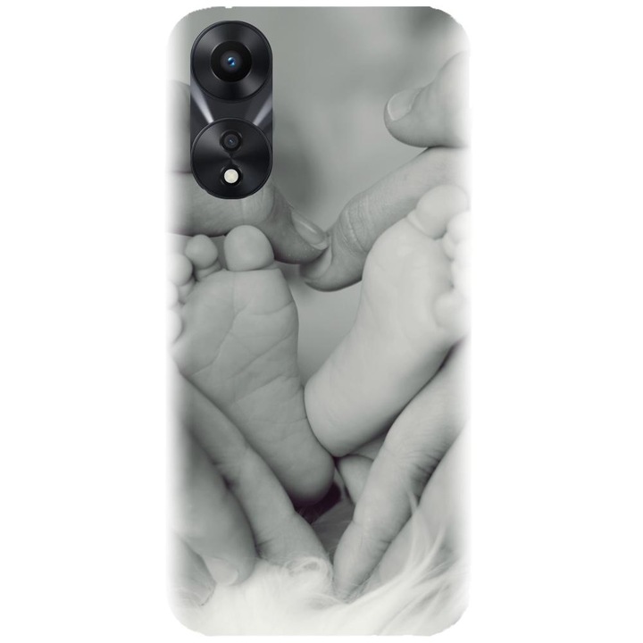 Husa din silicon compatibila cu Oppo A78 4G - model Family