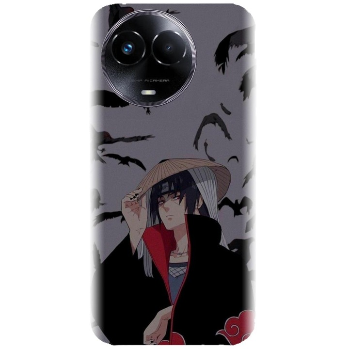 Husa din silicon compatibila cu Realme 11 4g - model Anime Itachi Uchiha