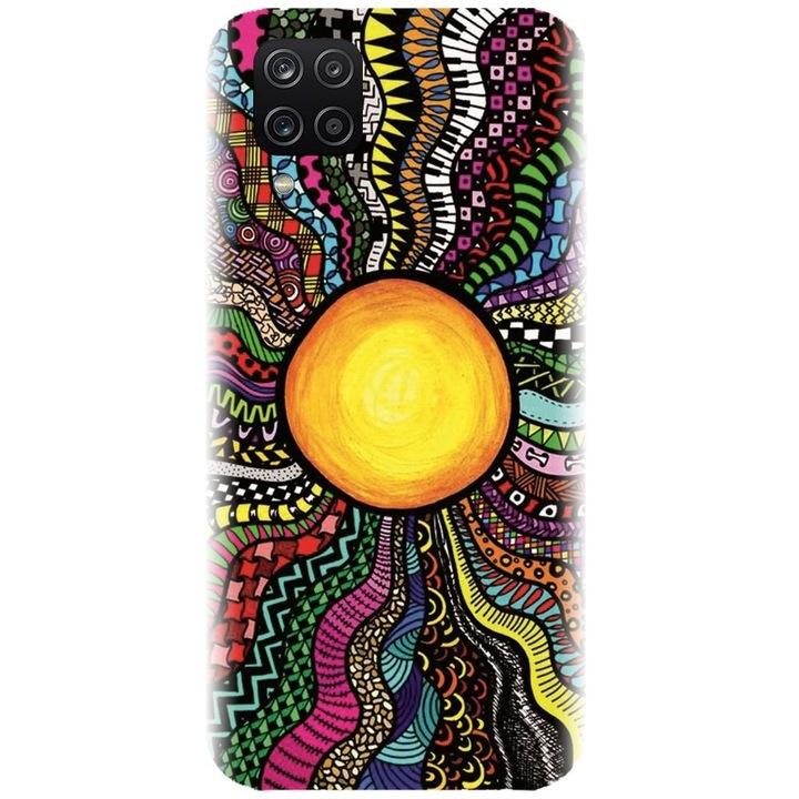 Силиконов кейс, съвместим с Samsung Galaxy A42 5G - модел Sun