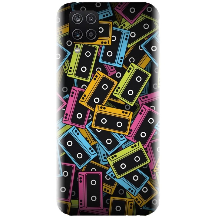 Husa din silicon compatibila cu Samsung Galaxy A42 5G - model Caseta Audio