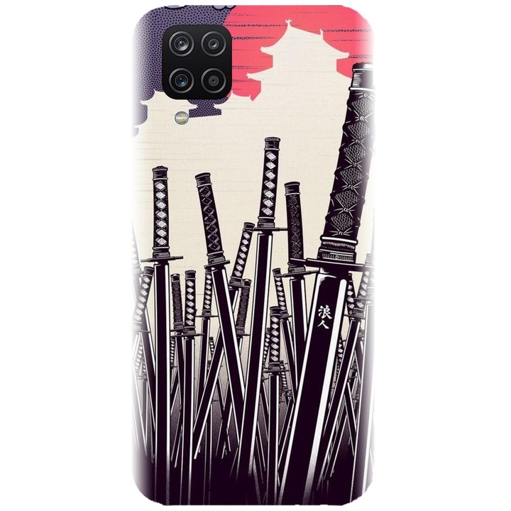 Husa din silicon compatibila cu Samsung Galaxy A12 / A12 Nacho - model Ronin