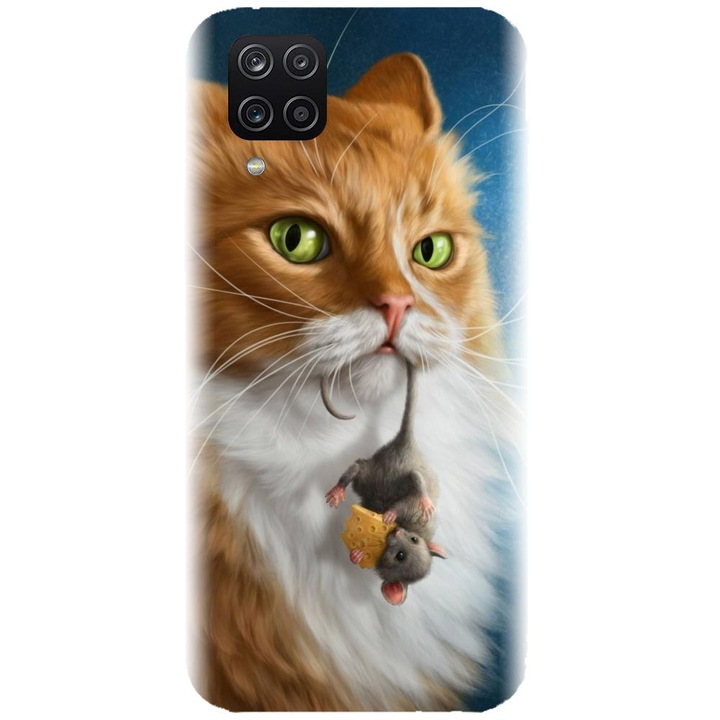 Husa din silicon compatibila cu Samsung Galaxy A12 / A12 Nacho - model Traieste Clipa