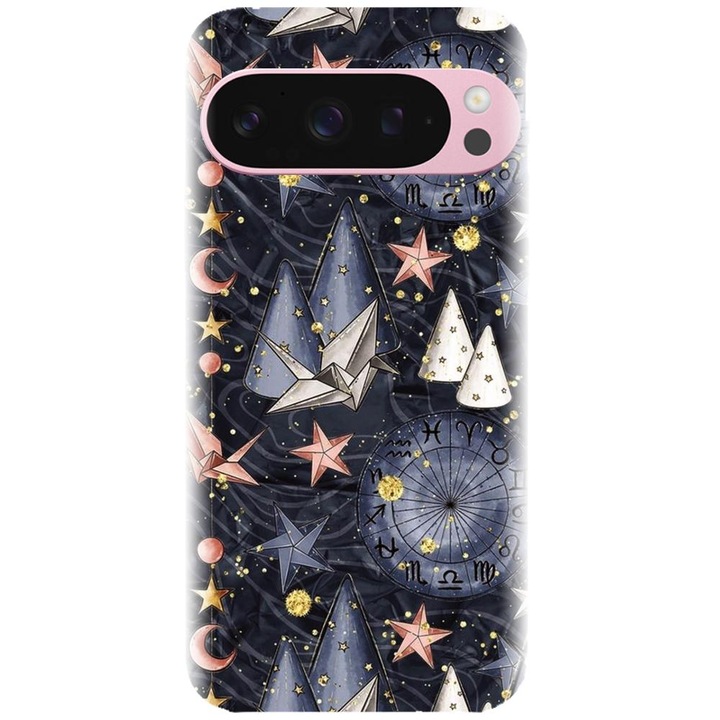 Husa din silicon compatibila cu Google Pixel 9 / Pixel 9 Pro - model Horoscop
