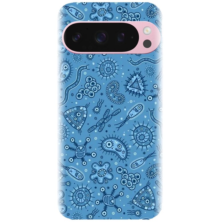 Калъф съвместим с Google Pixel 9 / Pixel 9 Pro - модел Bacteria