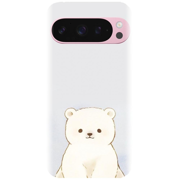 Husa din silicon compatibila cu Google Pixel 9 / Pixel 9 Pro - model Ursulet