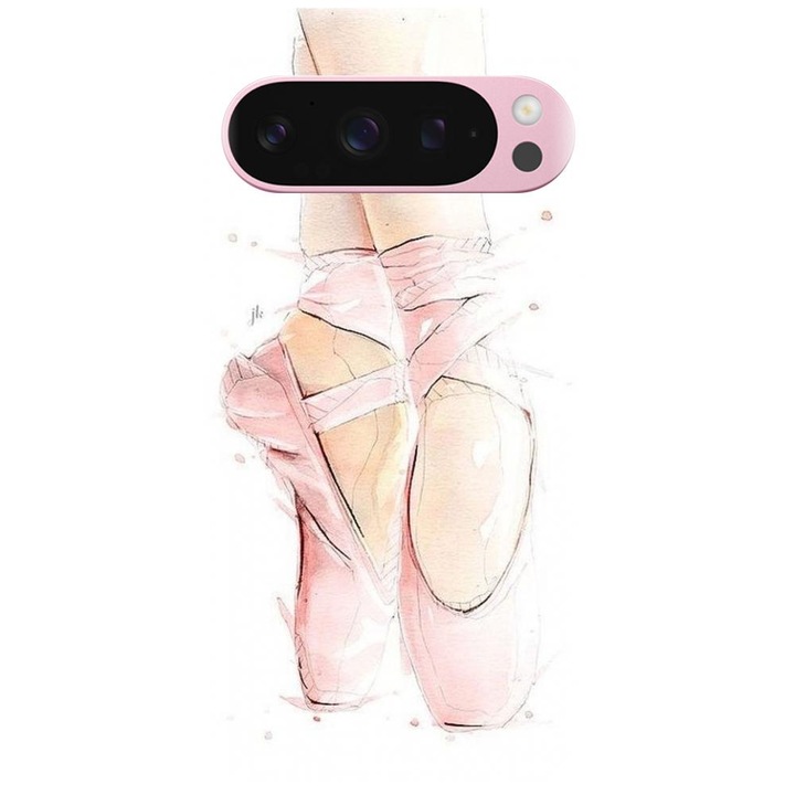 Husa din silicon compatibila cu Google Pixel 9 / Pixel 9 Pro - model Balet