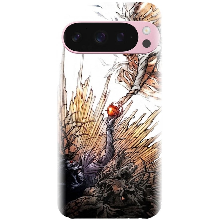 Силиконов капак, съвместим с модела Google Pixel 9 / Pixel 9 Pro - Death Note
