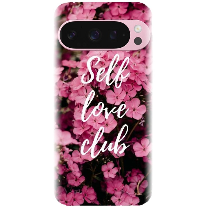 Husa din silicon compatibila cu Google Pixel 9 / Pixel 9 Pro - model Love Self Love Club