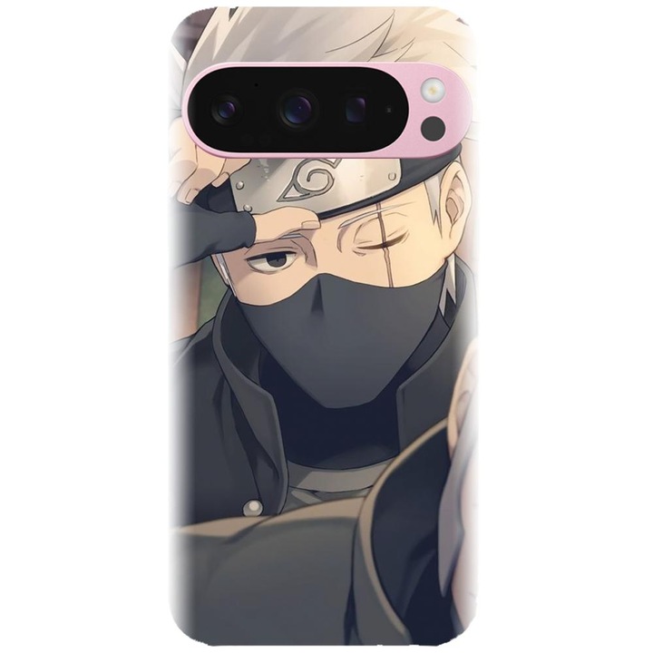 Husa din silicon compatibila cu Google Pixel 9 / Pixel 9 Pro - model Anime Hajnal Kakashi