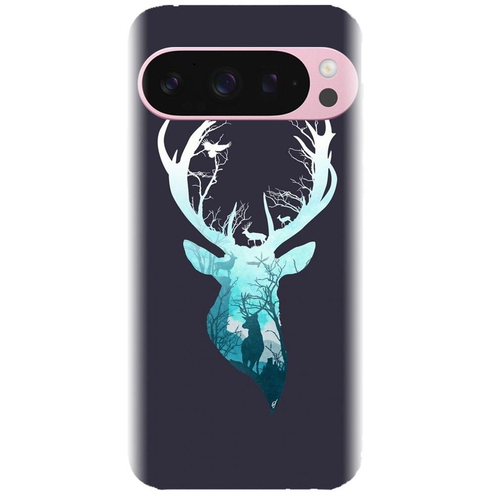 Husa din silicon compatibila cu Google Pixel 9 / Pixel 9 Pro - model Cerb