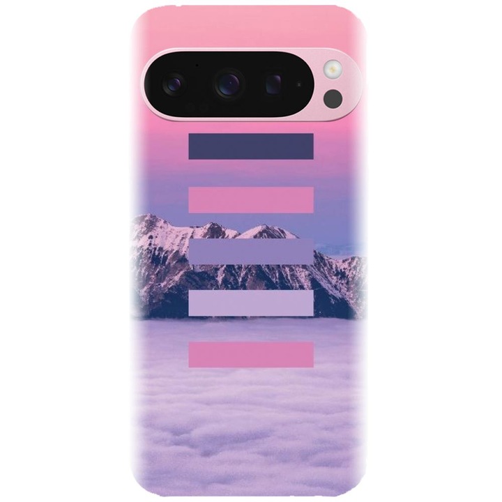 Husa din silicon compatibila cu Google Pixel 9 / Pixel 9 Pro - model Color Scheme Mov