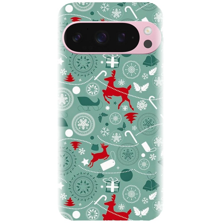 Husa din silicon compatibila cu Google Pixel 9 / Pixel 9 Pro - model Sarbatori De Iarna 1