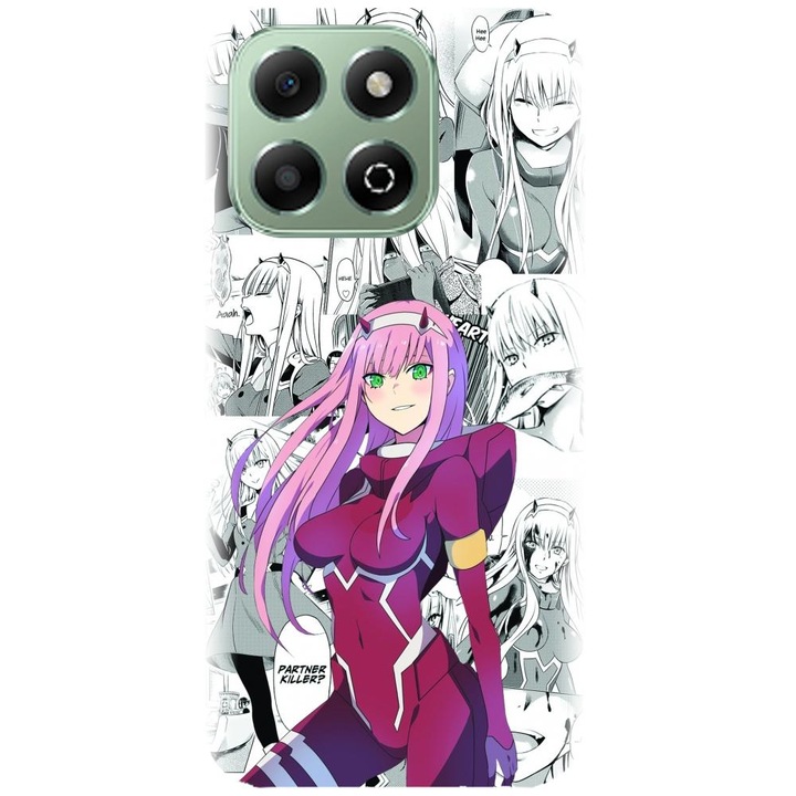 Husa din silicon compatibila cu Honor X6B 4g - model Anime Zero Two