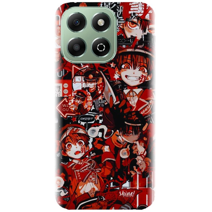 Husa din silicon compatibila cu Honor X6B 4g - model Anime Red