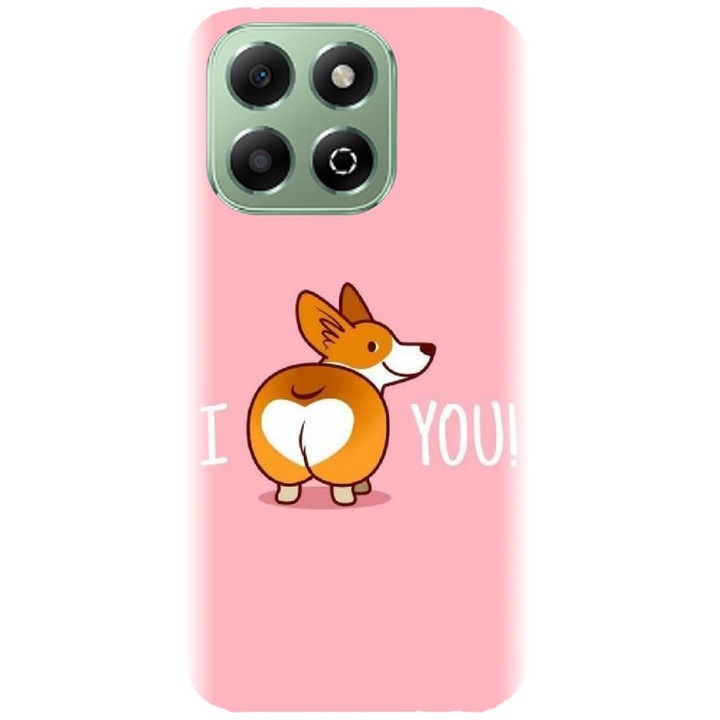 Husa din silicon compatibila cu Honor X6B 4g - model I Corgi U