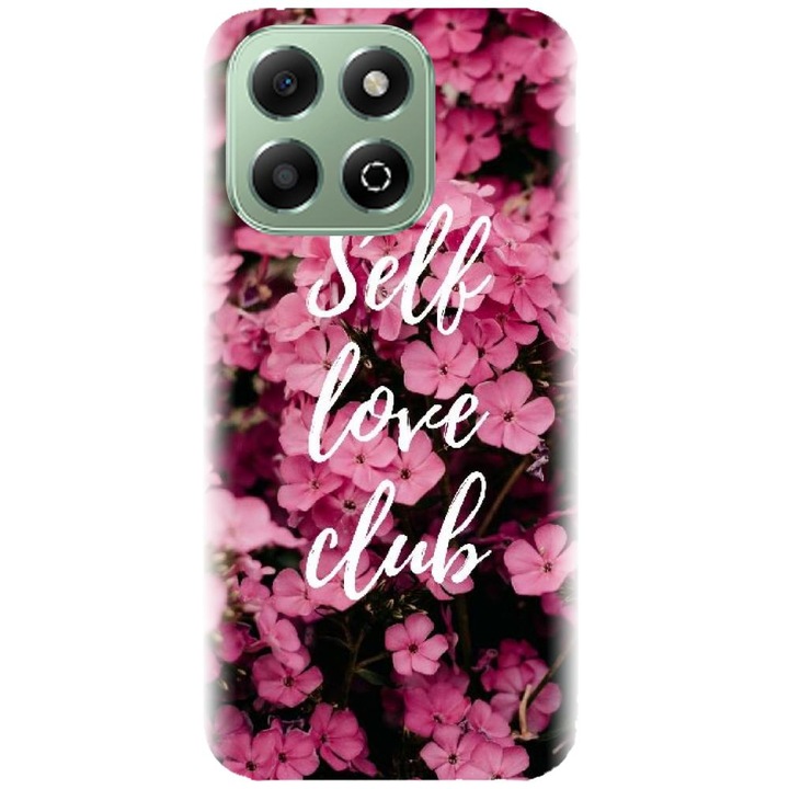 Husa din silicon compatibila cu Honor X6B 4g - model Love Self Love Club
