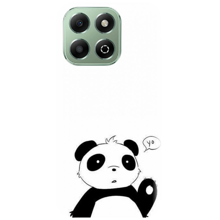 Husa din silicon compatibila cu Honor X6B 4g - model Panda Cellphone