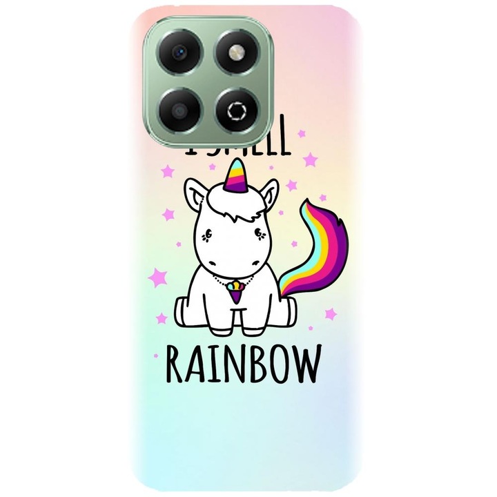 Силиконов кейс съвместим с Honor X6B 4g - I smell rainbow модел