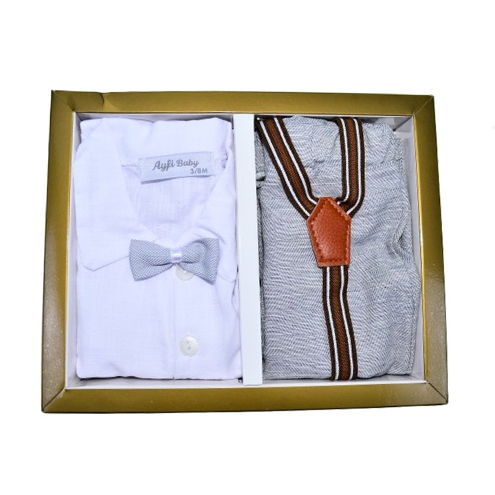 Set 3 piese pentru baieti Mini Junior SET-3PMJ1, Multicolor 68 CM