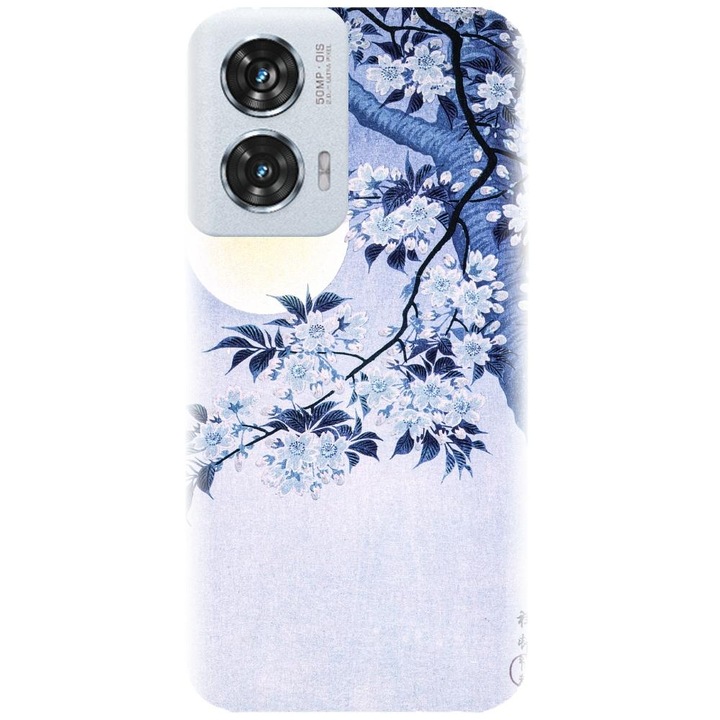 Husa din silicon compatibila cu Motorola Moto Edge 50 Fusion - model Luna