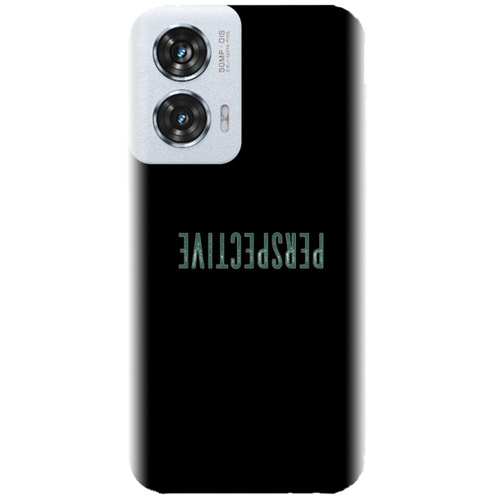 Силиконов калъф, съвместим с модел Motorola Moto Edge 50 Fusion - Perspective Up