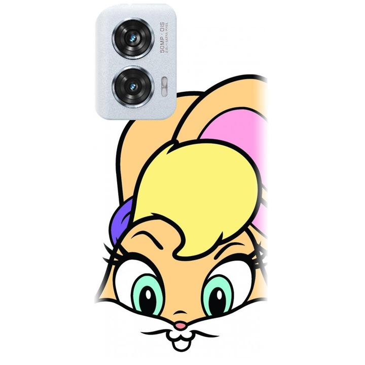 Силиконов калъф, съвместим с Motorola Moto Edge 50 Fusion - модел Lola Bunny